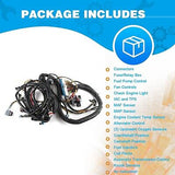 W/4L80E Standalone Swap Wiring Harness Drive by Cable fits for 1997 1998 1999...