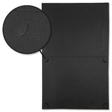 Ornate Black & Gold Certificate Folders - Pack of 25, Linen Cover 80 lb. Stoc...