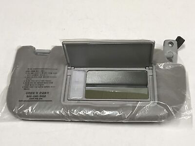 Kia Motors Genuine 852011F210LX Right Inside Sun Visor Assembly Gray 1-pc Set...