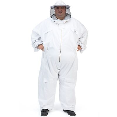 Humble Bee 410 Big & Tall Polycotton Beekeeping Suit with Round Veil X-Large