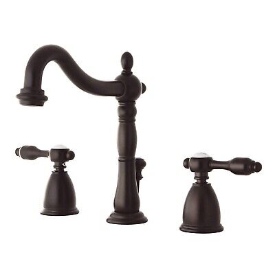 Kingston Brass KB1975TAL Tudor Widespread Lavatory Faucet With ABS/Brass Pop-...