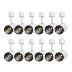 10W Dimmable LED Track Lighting Heads, H Type Track Light Replacement Fixture...