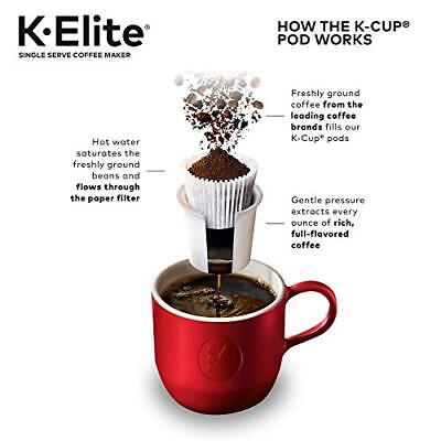 Keurig K-Elite Single Serve K-Cup Pod Coffee Maker, One Size, Brushed Gold