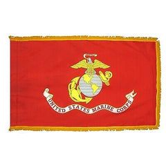 Annin Flagmakers U.S. Marine Corps Parade Colonial Flag USA-Made to Official ...