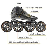 Professional Carbon Fiber Speed Skates Adult Men's and Women's Skates 4-Wheel...