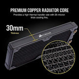 CORSAIR Hydro X Series XR5 240 mm Water Cooling Radiator (Dual 120 mm Fan Mou...