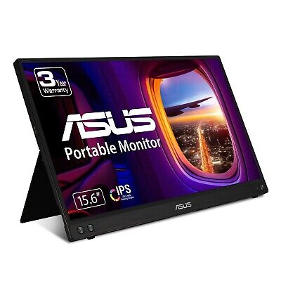 ASUS ZenScreen 15.6&#8221; 1080P Portable Monitor (MB16ACV) - Full HD, IPS, Eye