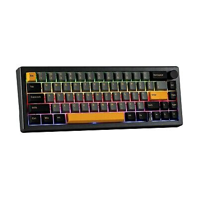 EPOMAKER EK68 65% Wireless Gaming Keyboard, Hot Swappable Gasket Mechanical K...