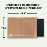 Scotch Curbside Recyclable Padded Mailers, 100-Pack, 10.5 x 14.75 in, Similar...