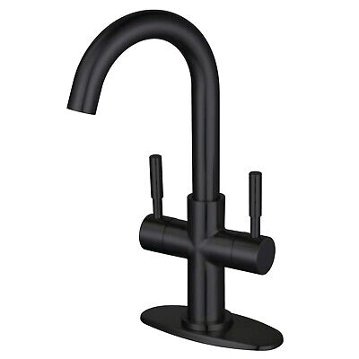 Kingston Brass LS8550DL Concord Bar Faucet, Matte Black 5.88 x 5.13 x 12.38