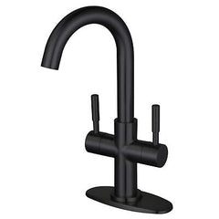 Kingston Brass LS8550DL Concord Bar Faucet, Matte Black 5.88 x 5.13 x 12.38