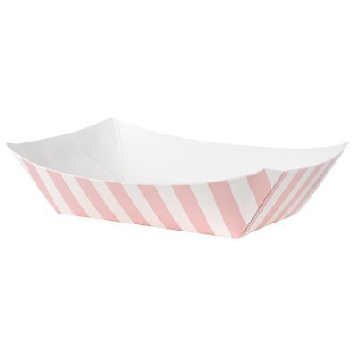 Restaurantware Bio Tek 4 Ounce Paper Boats 400 Disposable #25 Food Trays - PE...