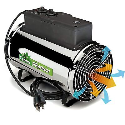 PHX 2.8/US Phoenix Greenhouse Heater &#8211; 220-240V - 9553 BTU Stainless Steel