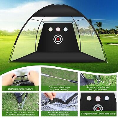 Golf Practice Net,10x7ft Golf Hitting Nets for Backyard Driving,Golf Chipping...