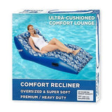 Aqua Ultra-Comfort Floating Pool Chair & Lake Raft with Pillow &#8211; Heavy Dut