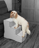 Pet Gear Easy Step III Pet Stairs, 3 Step for Cats/Dogs, Removable Washable C...