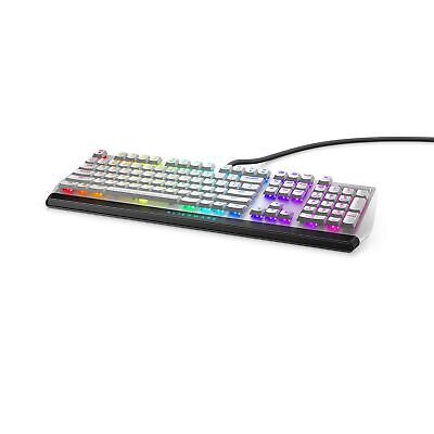 New Alienware Low-Profile RGB Gaming Keyboard AW510K Light, Alienfx Per Key R...