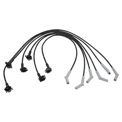 TRQ Engine Ignition Coil Pack & Spark Plug Wire Set Kit for Ford E150 E250 F1...