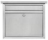 Architectural Mailboxes Maya Stainless Steel, Locking, Wall Mount Mailbox, 24...