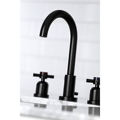 Kingston Brass FSC8920DX Concord Widespread Bathroom Faucet, 5-3/8 Inch in Sp...