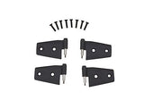 RAMPAGE PRODUCTS Door Hinges for Jeep Wrangler JK | 4-Piece Set, Stainless St...