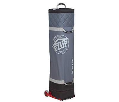 E-Z UP Deluxe Wide-Trax Roller Bag, fits 10' x Canopy 10', Black and Gray