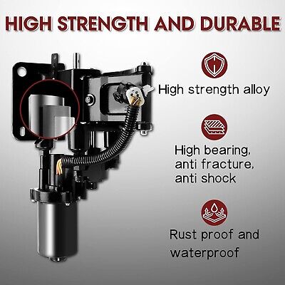 Front Power Running Board Motor Assembly with Bracket Fit for Ford Expedition...