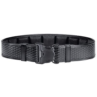 BIANCHI 7955 ErgoTek Duty Belt - 2.25'' Belt Loop Plain Black 34-36