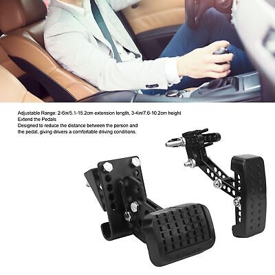 Gas and Brake Pedal Extenders for Short Drivers People, Universal Non Slip Br...