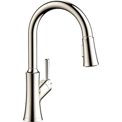 hansgrohe Joleena Brushed Nickel High Arc 15.8-Inches Tall, Polished