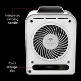 Vornado Velocity 5 Whole Room Space Heater with Auto Climate Control, Timer, ...