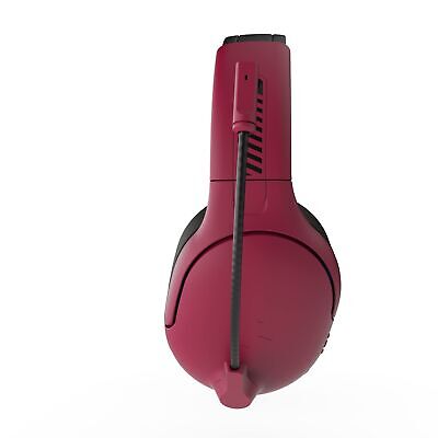 PDP AIRLITE Pro Wireless Headset with Mic for PS5, PS4, PC - Cosmic Red