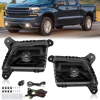 LED Fog Lights Compatible with 2020 2019 2021 2022 2023 Chevrolet Silverado 1...