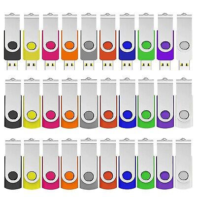 128MB USB Flash Drive 100 Pack, ABLAZE USB 2.0 Flash Drives Bulk Thumb Drives...