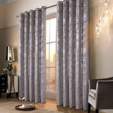 always4u Champagne Soft Velvet Curtains 84 Inch Length Luxury Bedroom Curtain...