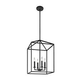 Generation Lighting 5115004-112 Perryton Medium Four - Light, Midnight Black