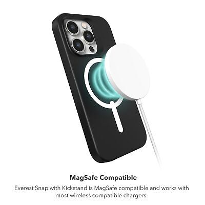 ZAGG Everest Snap iPhone 15 Pro Case with Kickstand - Drop Protection (20ft/6...