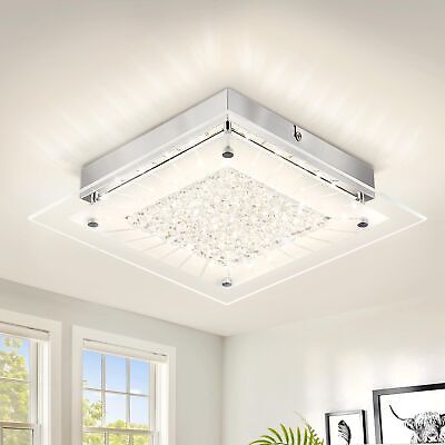 Ceiling Light Fixture Square Flush Mount Ceiling Light 11IN Light Fixtures Ce...