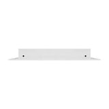 14x12 Modern AC Vent Cover - Decorative White Air Vent - Standard Linear Slot...