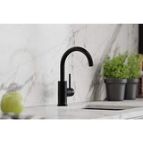 Elkay LKAV3021MB Avado Single Hole Bar Faucet with Lever Handle Matte Black