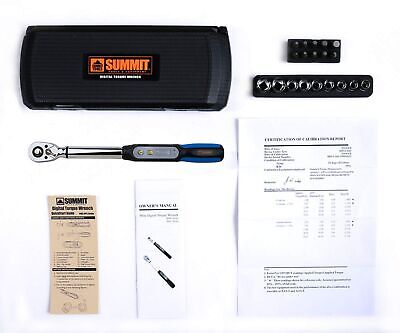 3/8 inch Digital Torque Wrench, 2.21-44.24 ft-lbs Torque Range, Compact Size,...