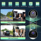 2024 Newest- Wireless Carplay & Android Auto with 2.5K Dash Cam, Carplay Scre...