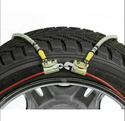 SCC Z-579 Z-Chain Extreme Performance Cable Tire Traction Chain - Set of 2