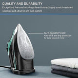 Rowenta Steam Force Stainless Steel Soleplate Steam Iron for Clothes 400 Micr...