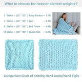 Chunky Yarn for Arm Knitting Blanket Chenille Thick Bulky Yarn DIY for Knit B...