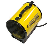 Dura Heat EUH4000 Electric Forced Air Heater, Medium, Yellow