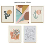 Kate and Laurel Sylvie Desert Sunrise Framed Canvas Wall Art by Kate Aurelia ...