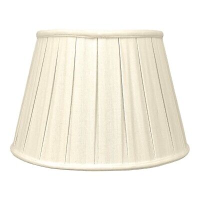 Royal Designs Empire English Pleat Basic Lamp Shade, Linen Beige, 12.5 x 20 x...