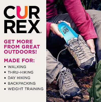 CURREX HikePro Insoles for Hiking Boots & Shoes &#8211; Shock Absorbing Inserts