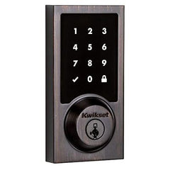 Kwikset 916 Contemporary Touchscreen SmartCode Electronic Venetian Bronze